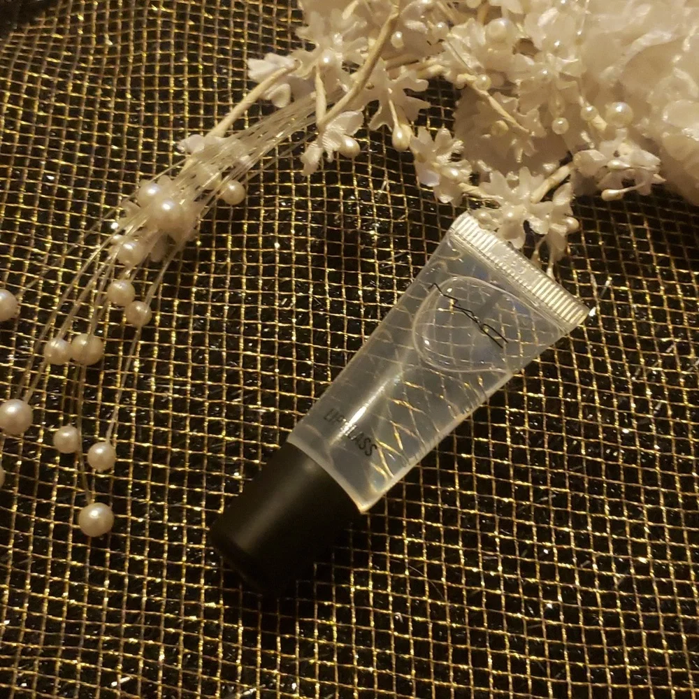 🧚‍♀️CLEAR MAC Cosmetics MINI LipGlass Lip Gloss NWOBOX